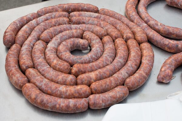 Venison, Tomato & Onion Sausages